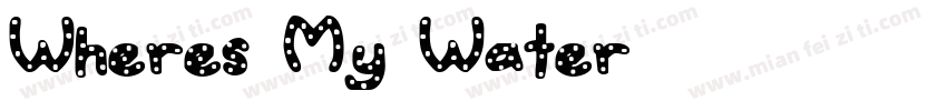Wheres My Water字体转换